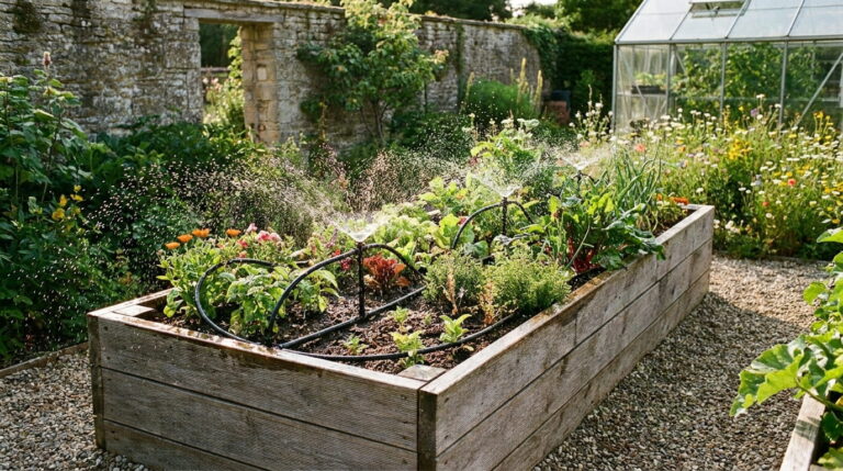Wie Augustin Rauch seinen Garten durch trockene Sommer bringt